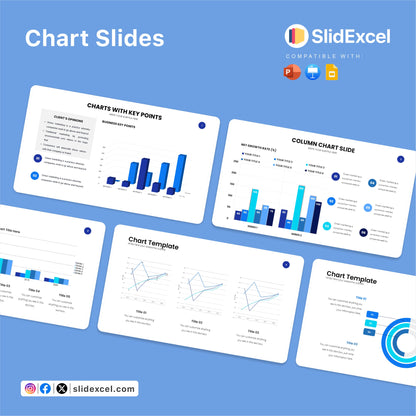 5 in 1 Data visualization Slides