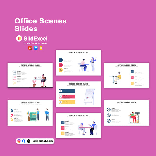 Office Scene Slides